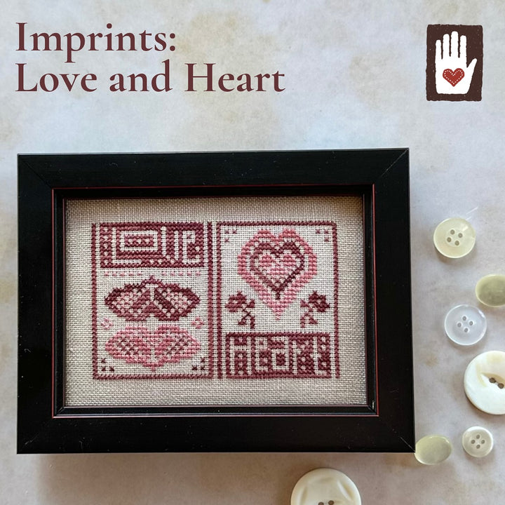 Imprints Love and Heart Pattern