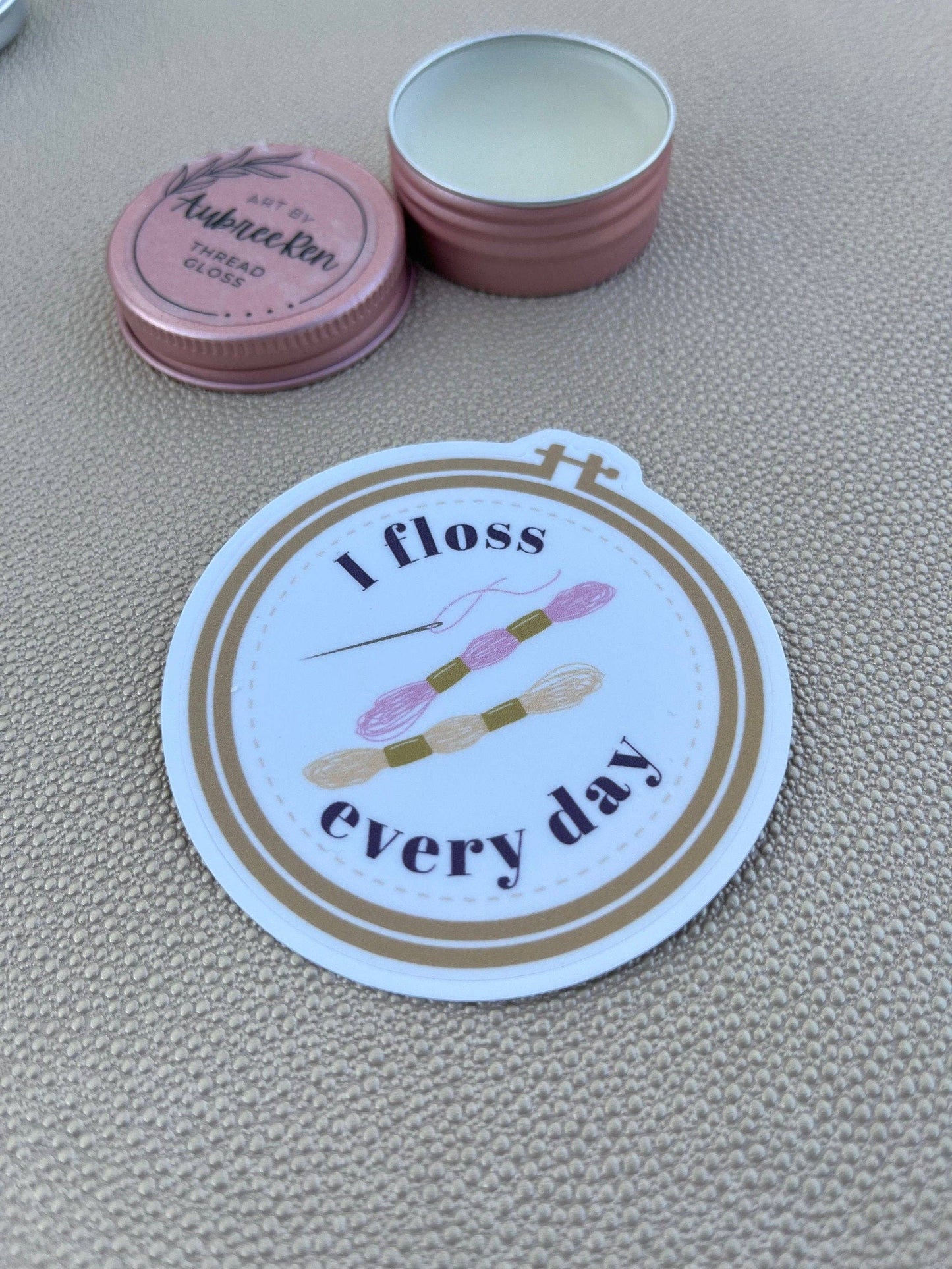 Sewing Sticker Hoop