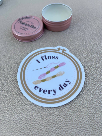 Sewing Sticker Hoop