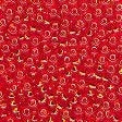 42013 Petite Glass Beads Red Red