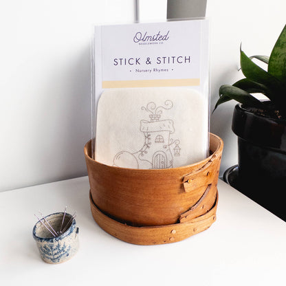Nursery Rhyme Stick and Stitch Embroidery Patterns
