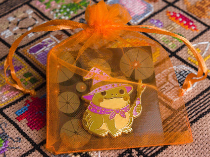 Kikker Tovenaar Needle Minder