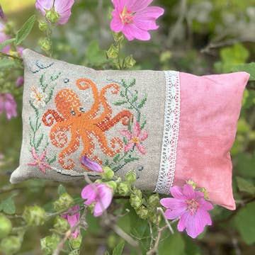 Octopus Bubble Cross Stitch Kit