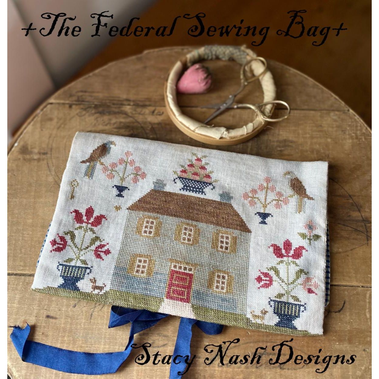 The Federal Sampler Sewing Bag Pattern