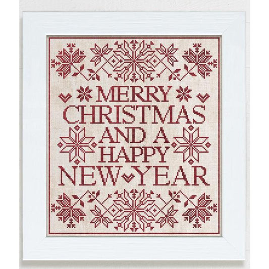 Merry Christmas And a Happy New Year Pattern