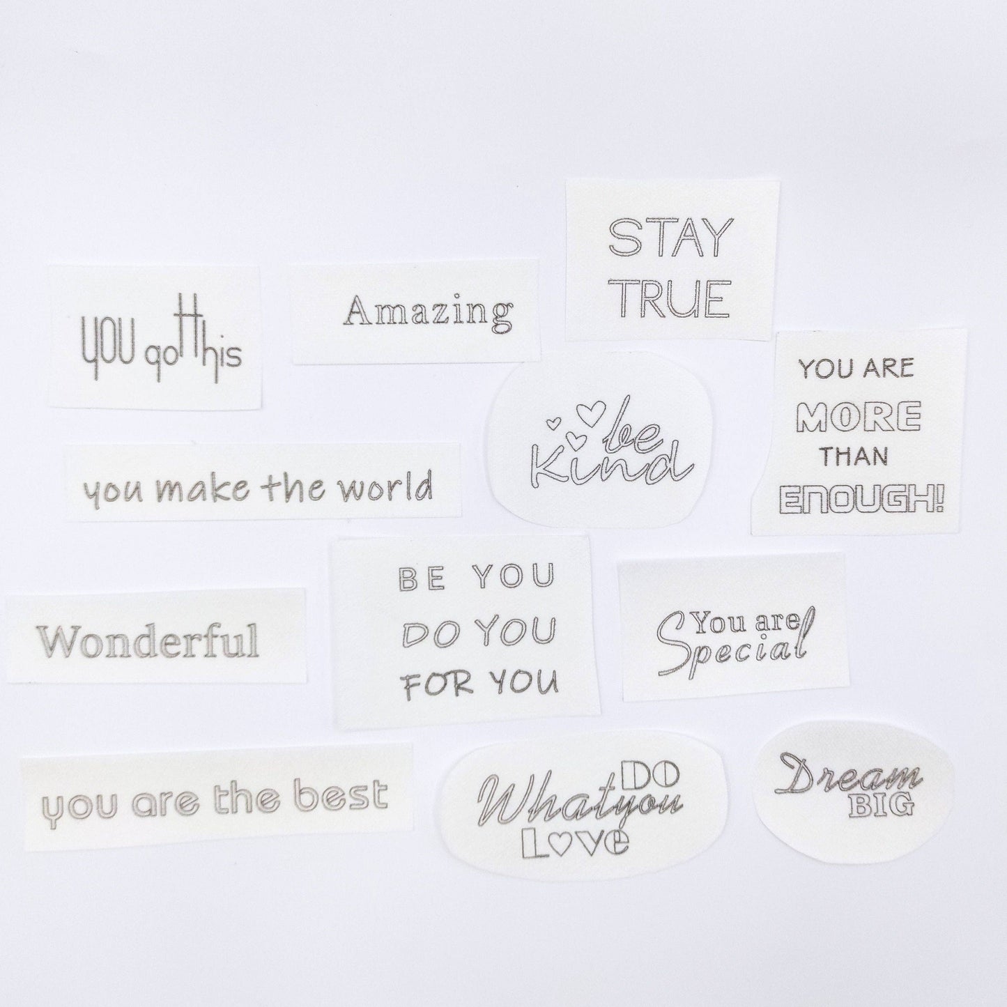 Motivational Stick & Stitch Hand Embroidery Patterns