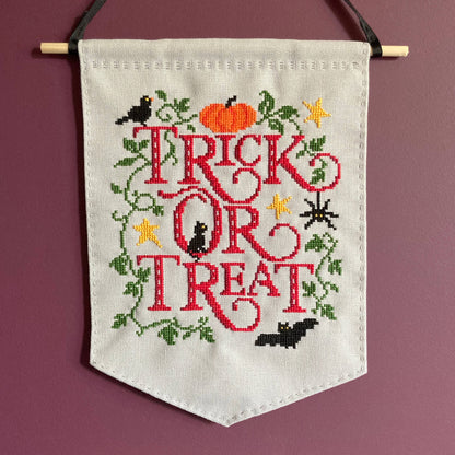 Trick or Treat Cross Stitch Kit