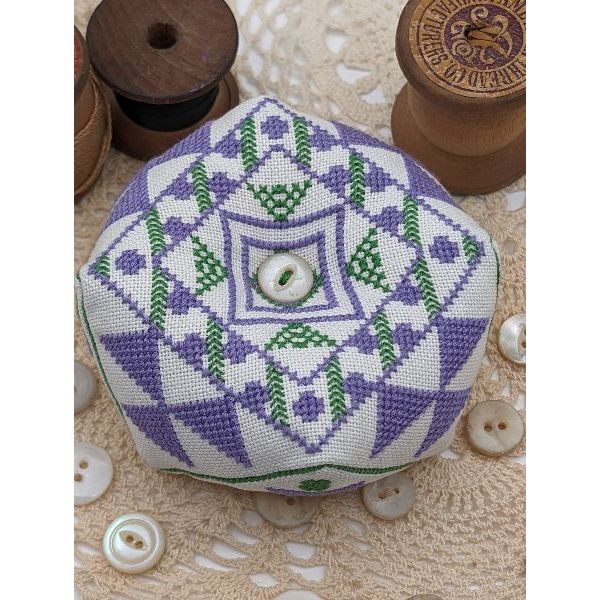 Mrs. Cleveland's Biscornu Pattern