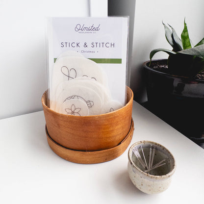 Stick and Stitch Christmas Embroidery Patterns