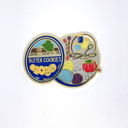 Cookie Tin Needle Minder
