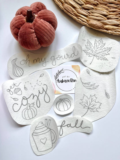 Stick and Stitch Embroidery Fall