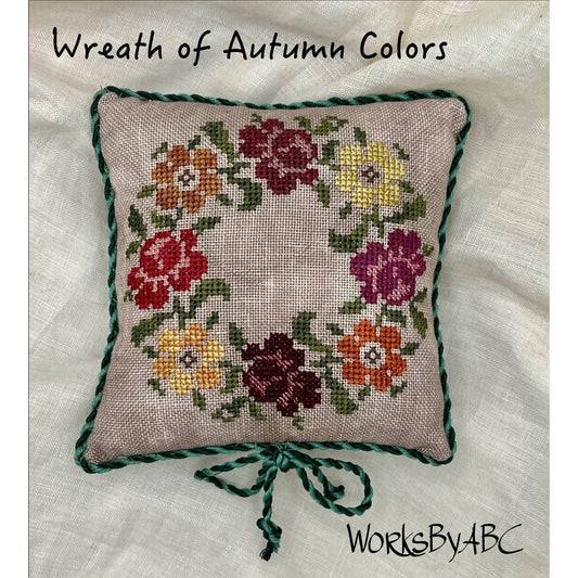 Wreath of Autumn Colors Pattern