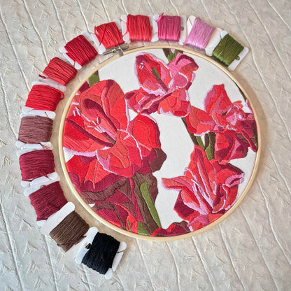 Embroidery Kit Gladiolus