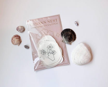 Mediterranean Summer Embroidery Stick and Stitch Pack