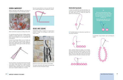 Embroidery Handbook for Beginners: An Illustrated Guide