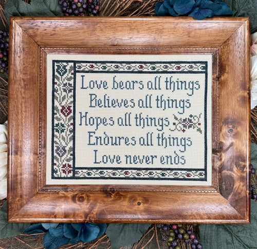Love Never Ends Pattern