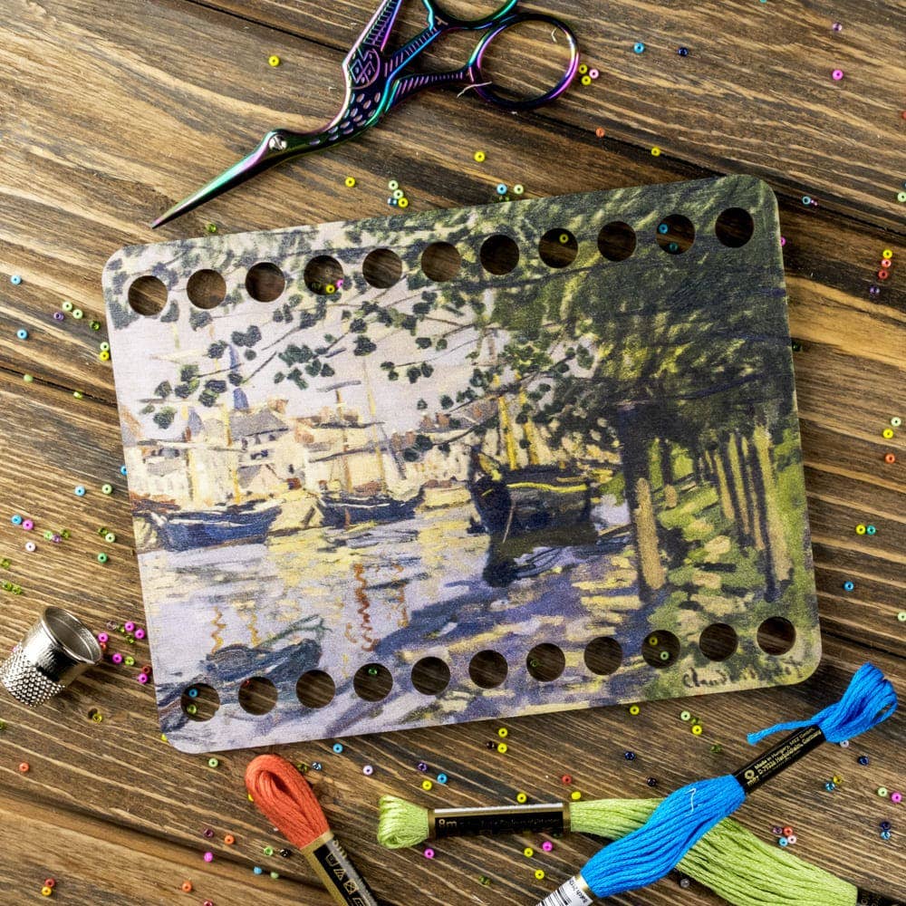 Wood Thread Organizer Lake