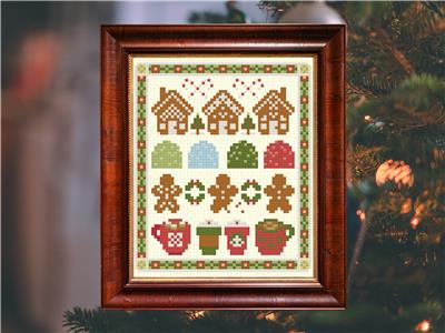 Mini Gingerbread Christmas Sampler Pattern