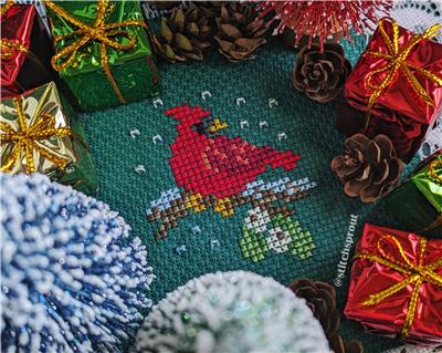 Christmas Cardinal Ornament Pattern