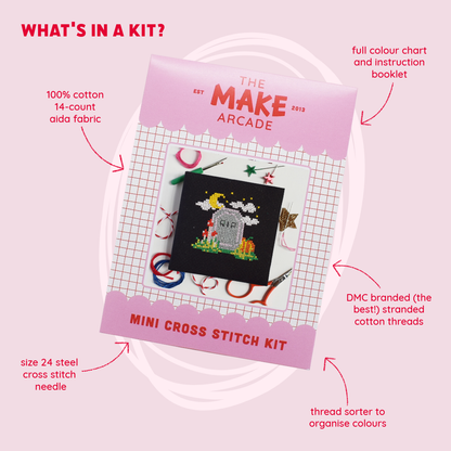 Gothic Grace Mini Cross Stitch Kit