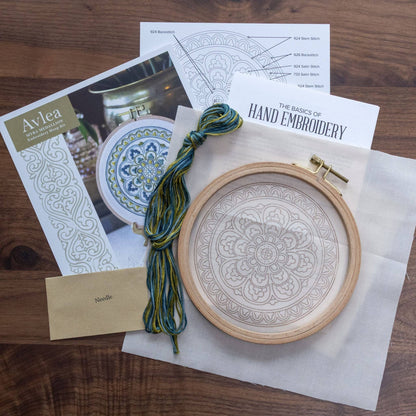 Myra Medallion Embroidery Kit