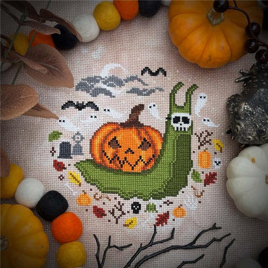 Halloween Snail Pattern