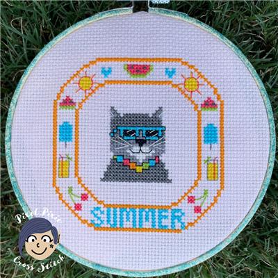 Summer Cat Pattern