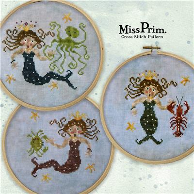 Mermaids at Play Pattern