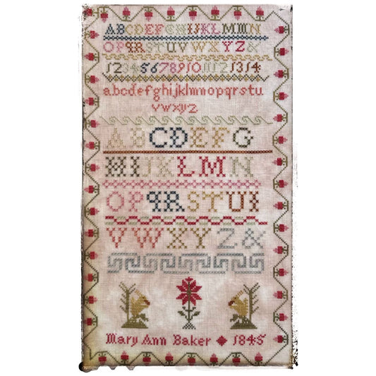 Mary Ann Barker 1845 Pattern