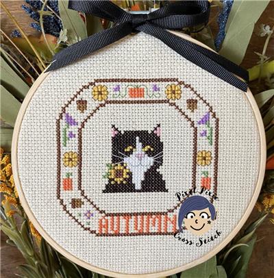 Autumn Cat Pattern