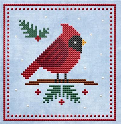 Christmas Cardinal Pattern