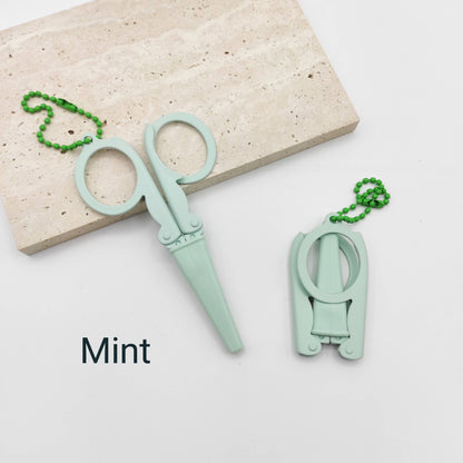 Portable Folding Scissors Blush