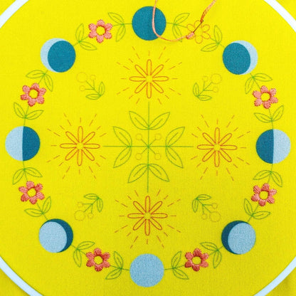 Moon Flow Embroidery Kit