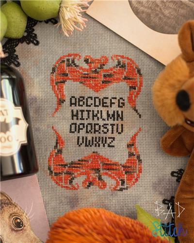 Tiny Alphabat Sampler Pattern