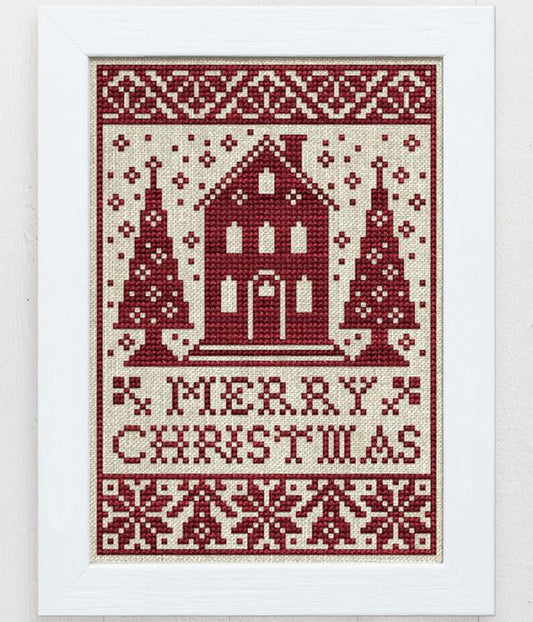 Cozy Christmas Cottage Pattern