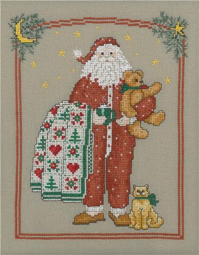 Pajama Santa Pattern