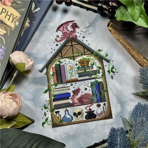 House of Book Dragons Pattern
