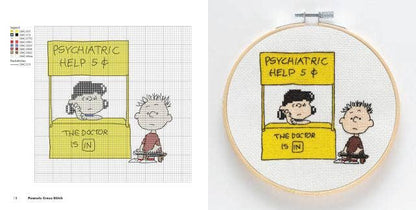 Peanuts Cross Stitch Book