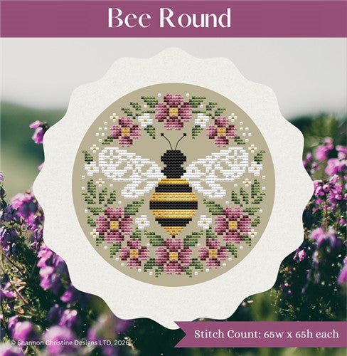 Bee Round Pattern