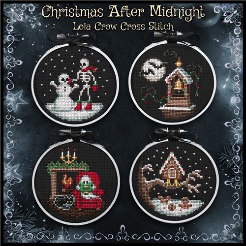Christmas After Midnight by Lola Crow Cross Stitch