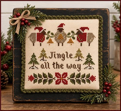 Jingle All The Way by Plum Pudding NeedleArt