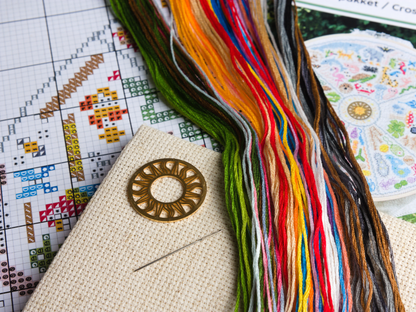 Koninkrijken van het Leven Kruissteekpakket Cross Stitch Kit