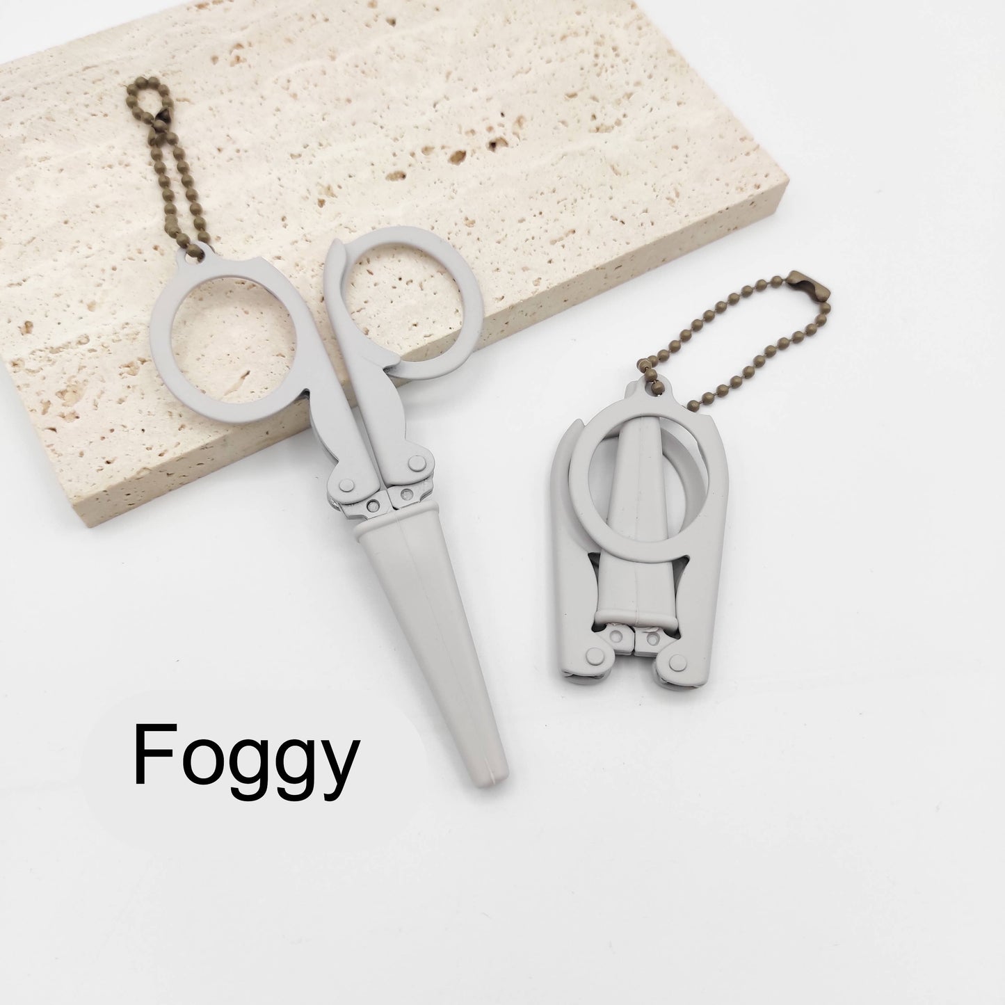 Portable Folding Scissors Blush