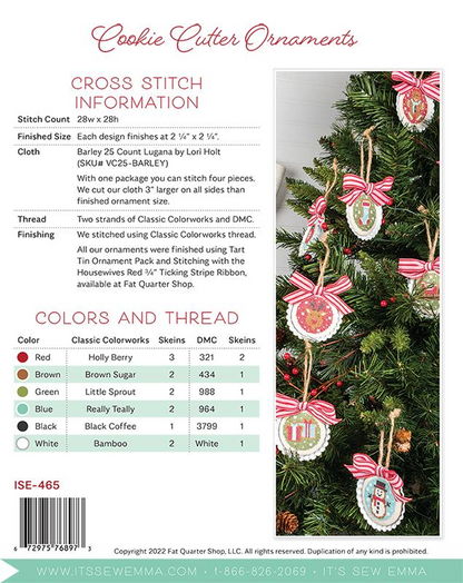 Cookie Cutter Ornaments Pattern