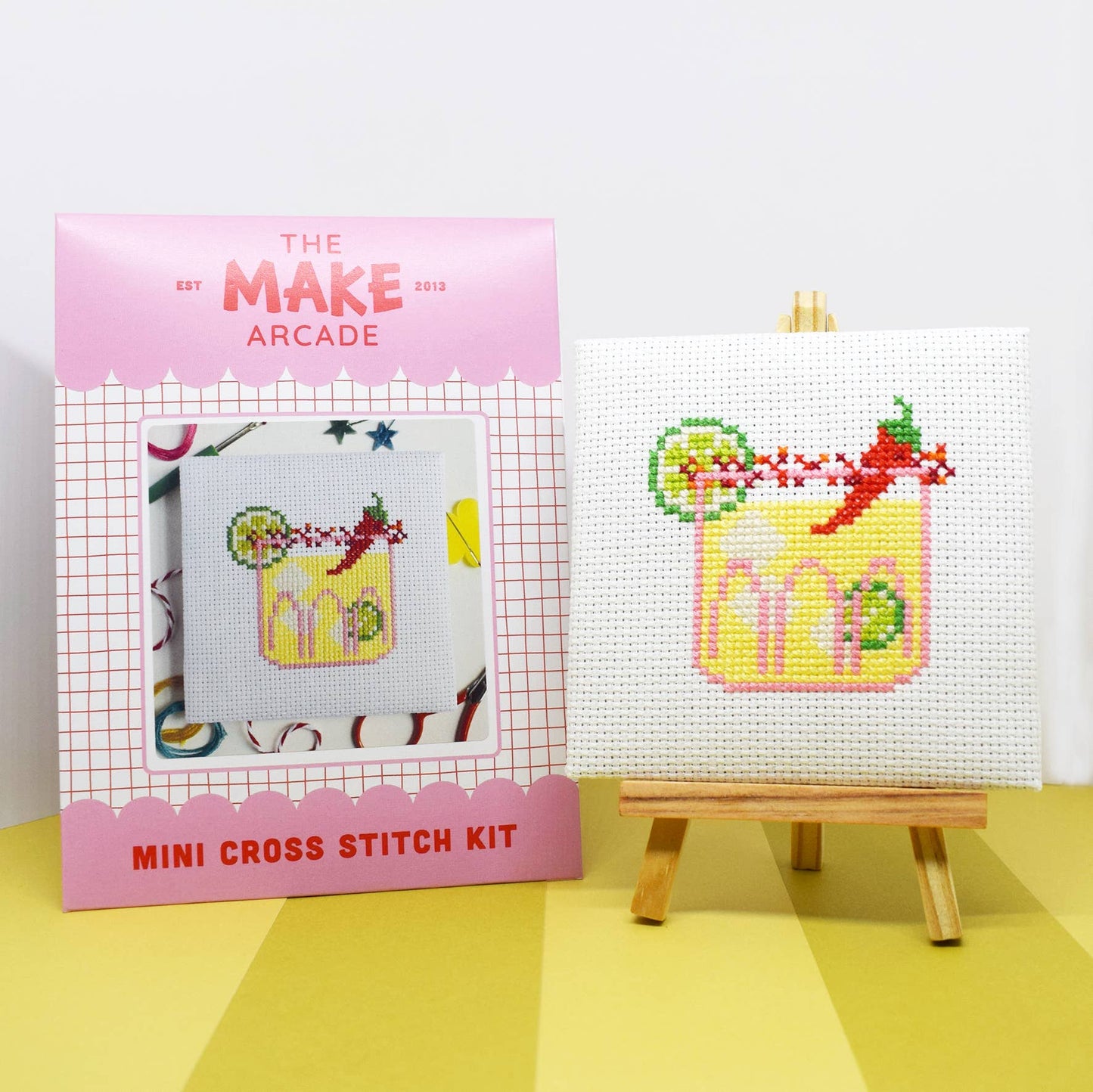 Spicy Margarita Mini Cross Stitch Kit