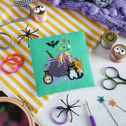 Hocus Pocus Mini Cross Stitch Kit