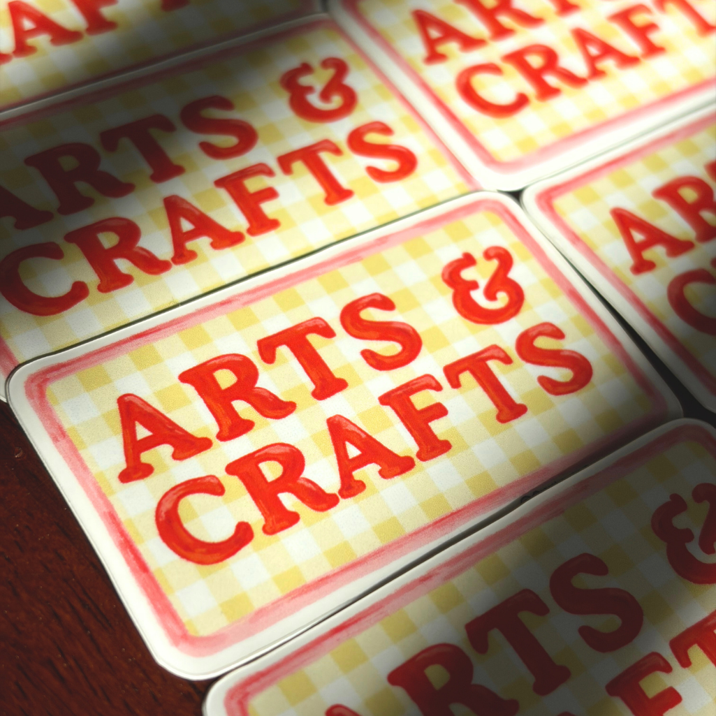 Arts & Crafts Sticker