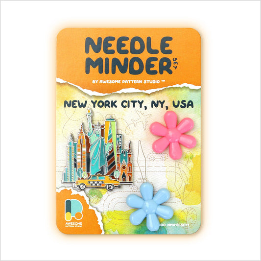 New York - Magnetic Needle Minder Set #1
