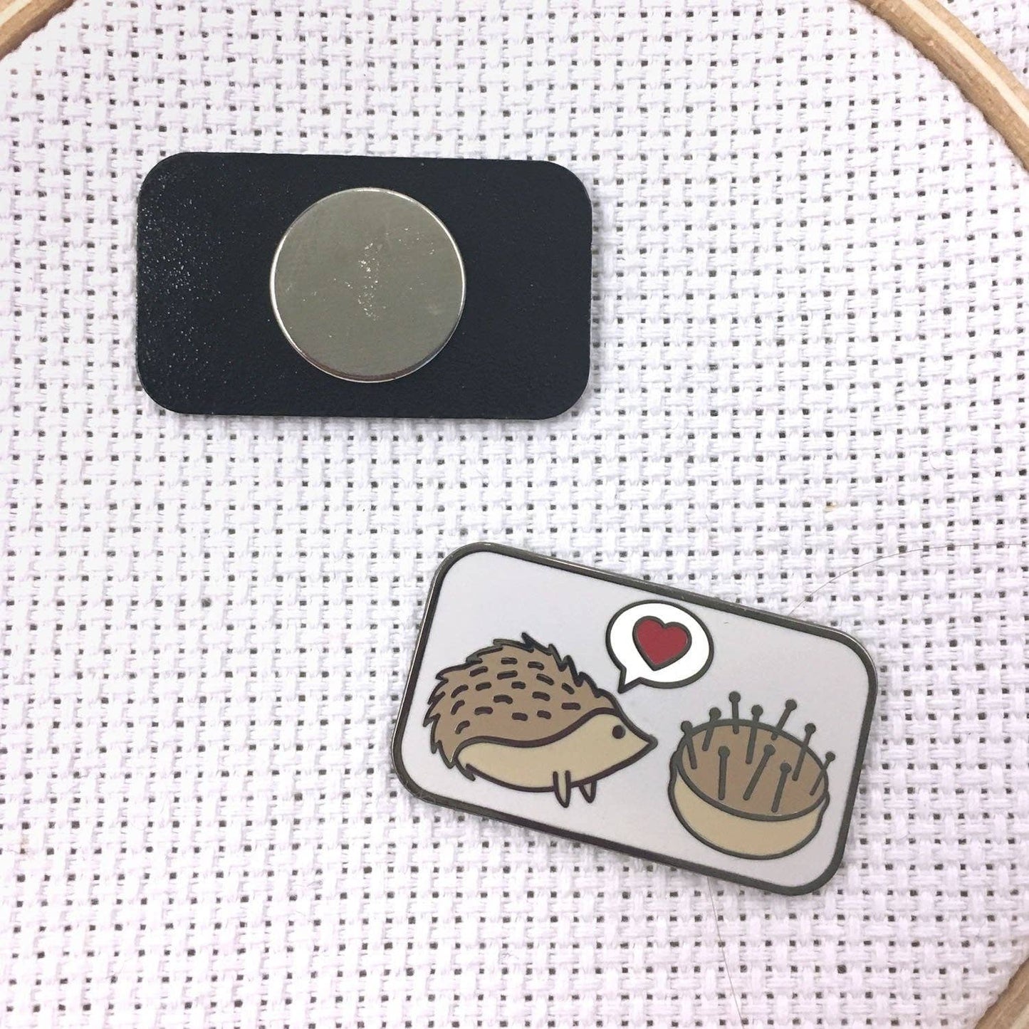Hedgehog Pincushion Love Needle Minder