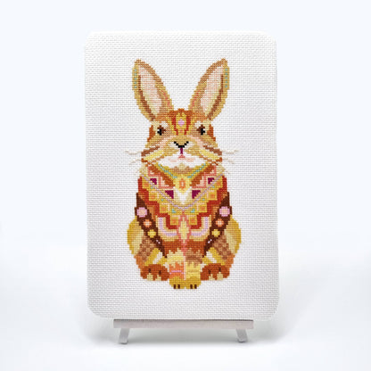 Mandala Rabbit Pattern